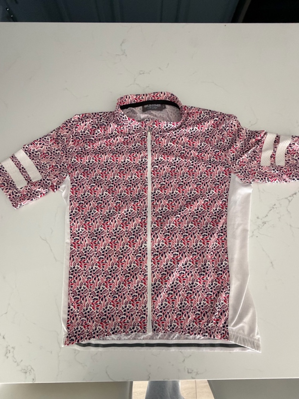 Cafe du Cycliste jersey FLORIANE Bastille Edition 22 White